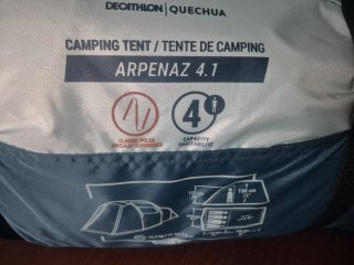 Tienda campaña Decathlon Arpenaz 4.1