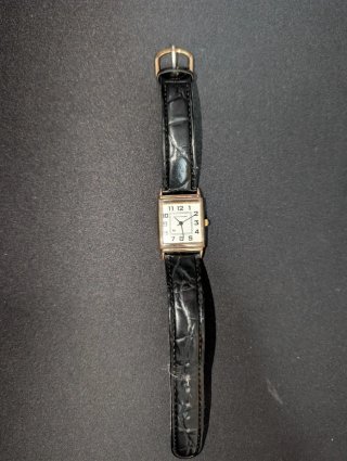 Reloj Times Square Dorado y Negro - no funciona