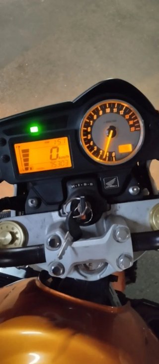 Honda CB600F Hornet Naranja/Plata
