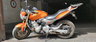 Honda CB600F Hornet Naranja/Plata