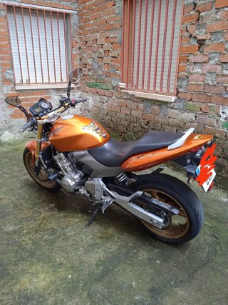 Honda CB600F Hornet Naranja/Plata