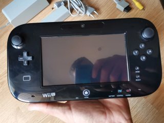 Nintendo Wii U Negra Completa