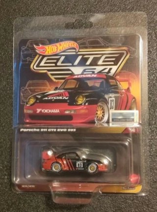Hot Wheels Elite 64 Porsche 911 GT2 EVO 993