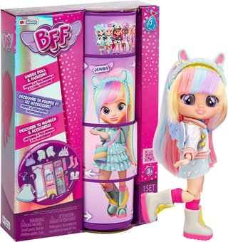 BFF by Bebés Llorones Jenna Muñeca Coleccionable