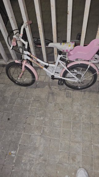 Bicicleta infantil rosa Chick
