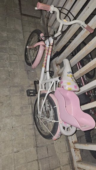 Bicicleta infantil rosa Chick