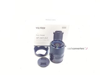 objetivos viltrox af 24/1.8 z