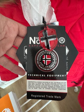 Chaqueta Geographical Norway Roja