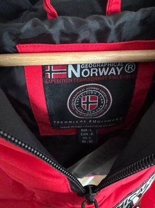 Chaqueta Geographical Norway Roja
