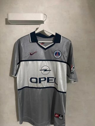 Camiseta Fútbol PSG Nike Gris Talla M