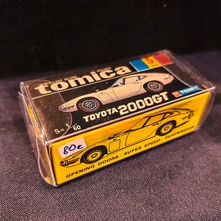 Tomica Toyota 2000GT #5 com caixa