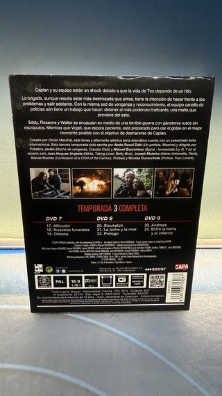 Braquo, Stagione 3 completa, DVD, serie