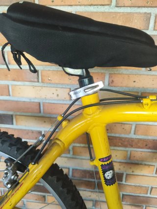 Bicicleta de Montaña Amarilla