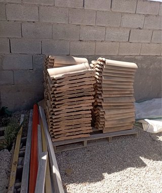Lote de Tejas para 25m2