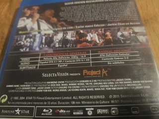 Blu-ray Project A (Los Piratas del Mar de China)