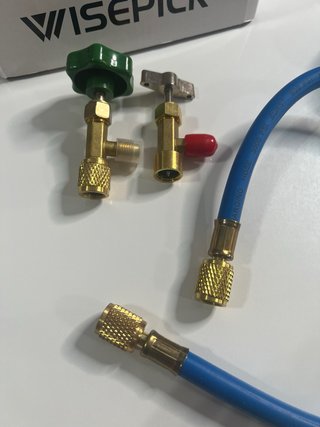 Juego de Manguera y Manómetro WISEPICK R290 R600