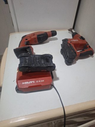 Taladro Hilti TE 2-22 y cargador