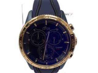 reloj pulsera caballero lotus special edition cronógrafo