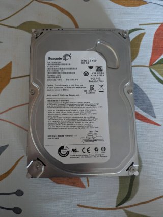 Disco Duro Seagate 500GB Video 3.5 HDD