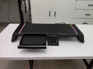 Soporte para monitor con iluminación LED