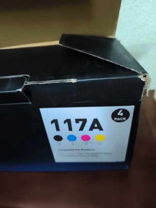Confezione da 4 Cartucce Toner 117A