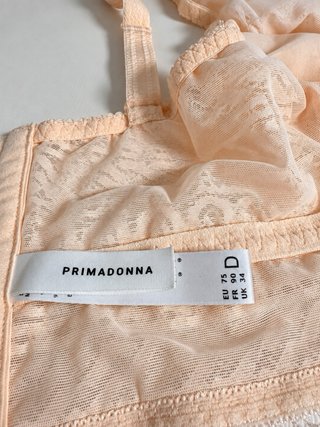 Sujetador PrimaDonna Encaje Rosa Talla 75D