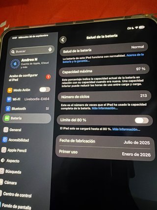 iPad Pro 11 M5 WiFi 256GB Plata