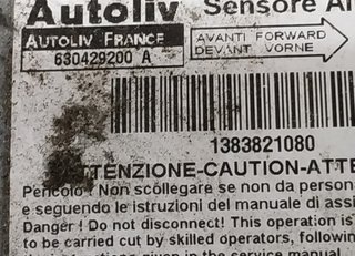 Centralita airbag fiat 1383821080 fiorino 458397