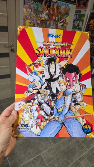 Samurai Shodown SNK Neo Geo Poster A3