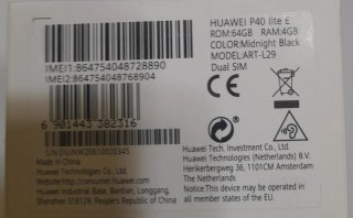 Huawei P40 Lite E