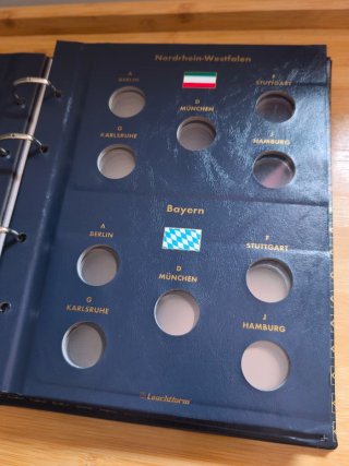 Album Leuchtturm Vista - Monedas 2 Euro Alemania