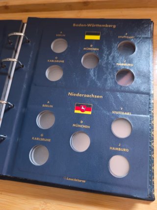 Album Leuchtturm Vista - Monedas 2 Euro Alemania