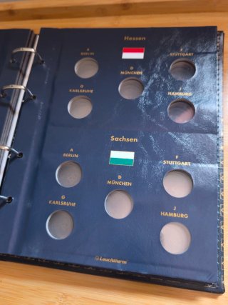 Album Leuchtturm Vista - Monedas 2 Euro Alemania