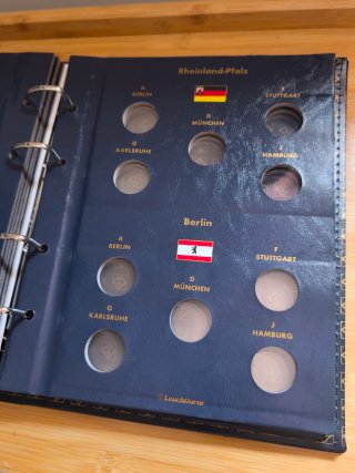 Album Leuchtturm Vista - Monedas 2 Euro Alemania