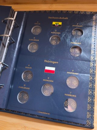 Album Leuchtturm Vista - Monedas 2 Euro Alemania