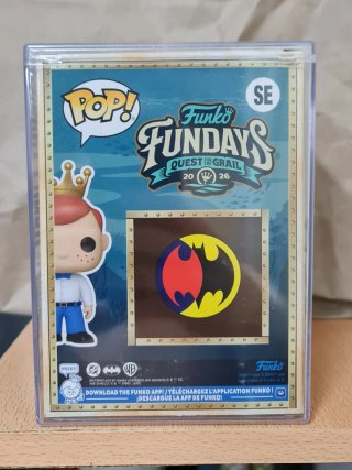 Funko Pop Freddy Funko as Knightfall Batman sdcc