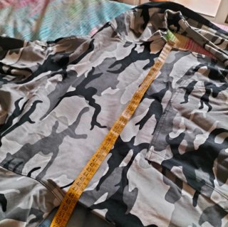 Sudadera con Capucha Estampado Camuflaje