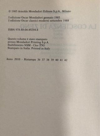 La coscienza di Zeno