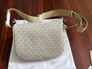 Riñonera Michael Kors Original Beige/Oro