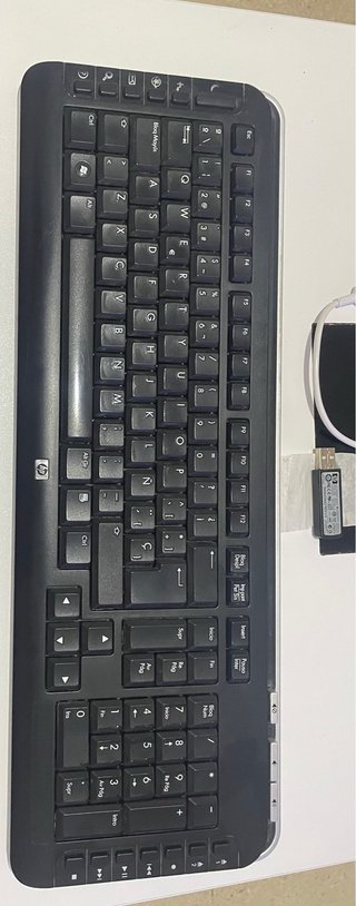 Teclado Inalambrico HP Negro