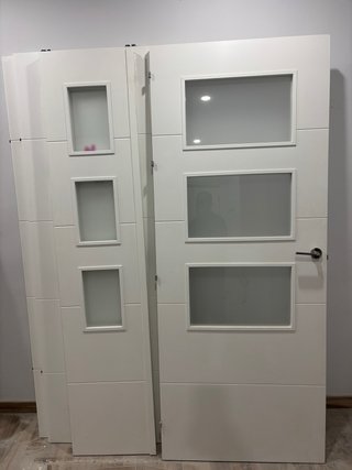 Puertas de salón 80cm y 40cm