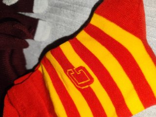 Nuevo Pack Gryffindor bufanda y calcetines