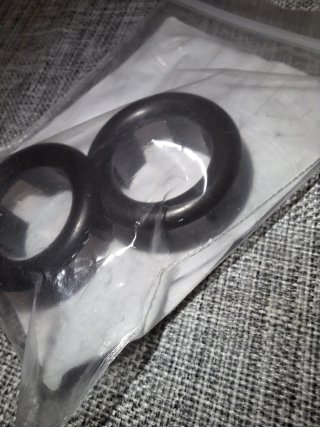 Tapa desbordamiento negra (2 unidades)