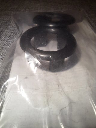 Tapa desbordamiento negra (2 unidades)