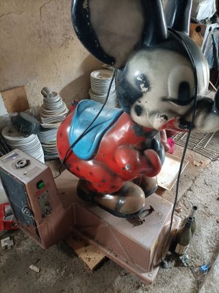 Máquina recreativa infantil de Mickey Mouse