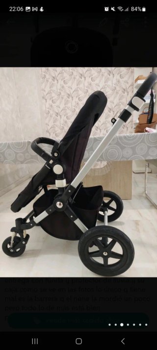 Carro de bebé Bugaboo con su caja original