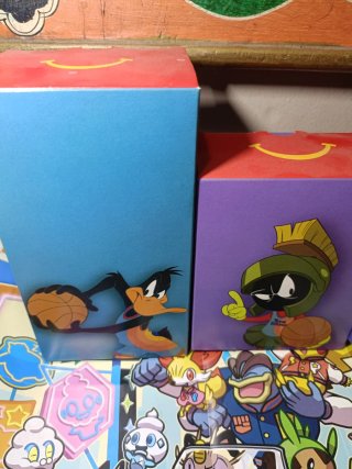 Set de 4 Cajas Happy Meal McDonald's Muñecos