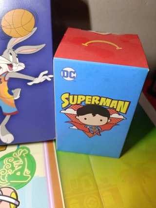Set de 4 Cajas Happy Meal McDonald's Muñecos