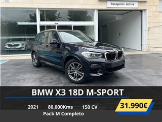 BMW X3 sDrive18d xLine