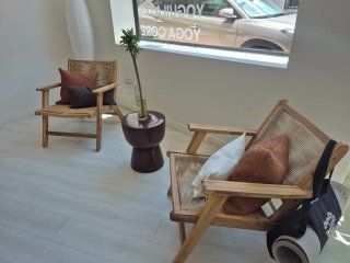Juego 2 Sillas Kave Home Rattan
